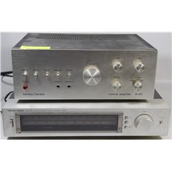 HARMAN / KARDON STEREO FM / AM TUNER AND AMPLIFIER