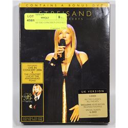 STREISAND THE CONCERTS DVD SET