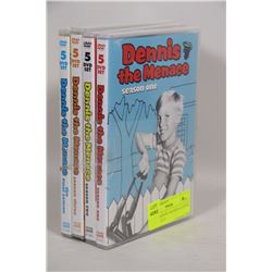 SET OF 4 DENNIS THE MENACE DVDS SEASON 1,2,3,4
