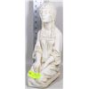 Image 1 : NATIVE PRAYING PRINCESS CARVED POTTERY 13" TALL