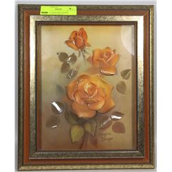 FRAMED "MARJORIE SHARPE" 3DIMENSIONAL ART