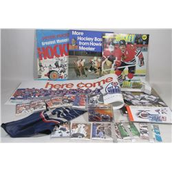 LARGE ASSORTMENT OF HOCKEY COLLECTIBLES