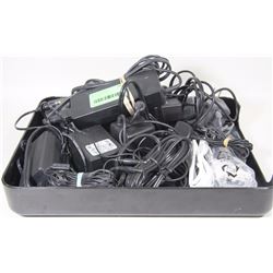 LOT OF MISCELLANOUS CHARGERS INCLUDING SONY VAIO