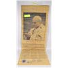 Image 1 : THE POPE 1985 BAMBOO CALENDER