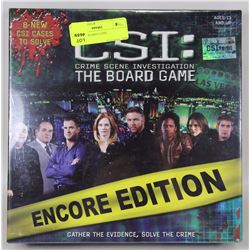 NEW C.S.I BOARD GAME