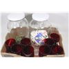 Image 1 : LOT OF 2 ONE GALLON JARS ONE HALF FULL OF VINTAGE