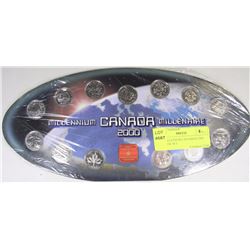 RCM MILLENIUM CANADIAN 2000 QUARTER  SET