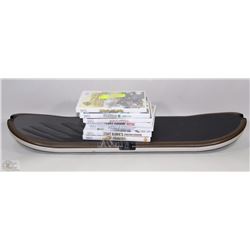 TONY HAWK WII SKATEBOARD WITH GAMES INCLUDING