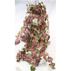 HANGING ARTIFICIAL COLEUS  PLANT
