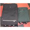 Image 1 : LARGE BUXTON SUIT CASE ON WHEELS & MEDIUM GREEN