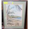 Image 1 : FRAMED ORIGINAL WATERCOLOUR BY J. MCDONALD HENRY