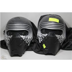 LOT OF 2 STAR WARS DARTH VADER MASKS