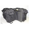 Image 1 : PAIR OF SOFT MOTORCYCLE SADDLE BAGS "ACTION BRAND"