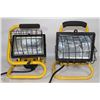 Image 1 : 2 HALOGEN WORK LIGHTS