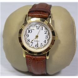NEW 18K GOLD PLATED SPECIAL DIAL WATCH