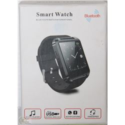SMART WATCH WITH BLUETOOTH  BLACK COLOR