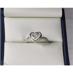 STERLING SILVER .925 RING WITH GEMSTONE SIZE 6.5