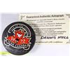 Image 1 : DENNIS HULL GUARANTEED AUTHENTIC AUTOGRAPH PUCK