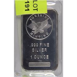 1-OZ SILVER BAR