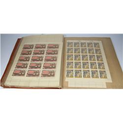 20 PAGES OF FOREIGN STAMPS