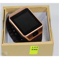 NEW COPPERTONE BLUETOOTH SMARTWATCH WITH CAMERA