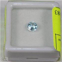TRP41 NATURAL SKY BLUE TOPAZ ROUND CUT 5.5 MM