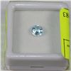 Image 1 : TRP41 NATURAL SKY BLUE TOPAZ ROUND CUT 5.5 MM