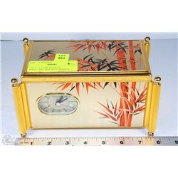 TOKYO CLOCK MUSICAL JEWELLERY BOX WITH MIRROR