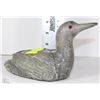 Image 1 : SOAPSTONE LOON ARTIST INITIALED