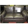 Image 2 : NEW CYRUS CHARCOAL GREY LEATHERETTE SOFA AND