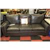 Image 3 : NEW CYRUS CHARCOAL GREY LEATHERETTE SOFA AND