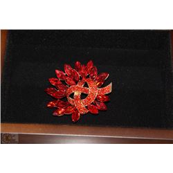STUNNING RHINESTONE BROOCH