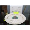 Image 1 : LIMITED EDITION 100 YEAR RCMP PLATE #179 W/COA