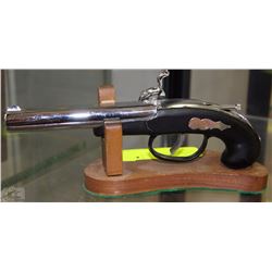 FLINT LOCK STYLE PISTOL CIGARETTE LIGHTER