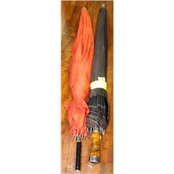 PAIR OF VINTAGE UMBRELLAS