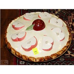 CERAMIC PIE LIDDED DISH