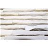 Image 1 : WHITE QUARTZITE EXTERIOR NATURAL WALL CLADDINGX205