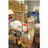 Image 1 : LARGE ESTATE PALLET WITH DISHES, COLLECTIBLES,
