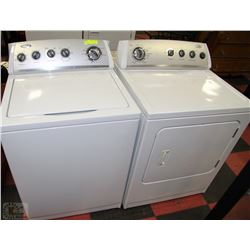 WHIRLPOOL WASHER & DRYER SET-REFURBISHED