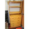 Image 1 : PINE CONVERTIBLE BOOKSHELF/DRESSER/CHANGE TABLE