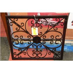 DECORATIVE METAL WALL PIECE