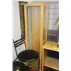 Image 1 : VERTICAL BLONDE TONE DISPLAY CABINET-16"X18"X69"