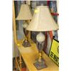 Image 1 : PAIR OF METAL DECORATIVE TABLE LAMPS