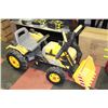 Image 1 : CHILDS PEDAL RIDE ON EXCAVATOR WITH MOVING PARTS