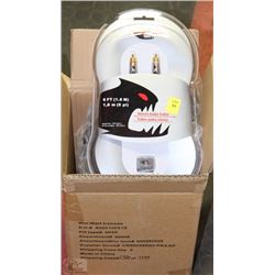 NEW CASE OF 4 STEREO AUDIO CABLES