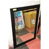 Image 1 : BLACK WOOD FRAMED MIRROR-29"X41"