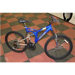 NEXT 18 SPEED FULL SUSPENSION MOUNTAIN BIKE W/ 24"
