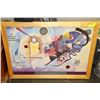 Image 1 : WASSILY KANDINSKY WOODEN FRAMED PRINT