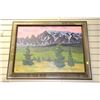 Image 1 : JACKS BEDER DAYS END OIL ON CANVAS BOARD FRAMED