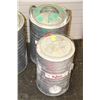 Image 1 : PAIR OF HEAVY DUTY IGLOO PERMA LINED 5 GAL. AND